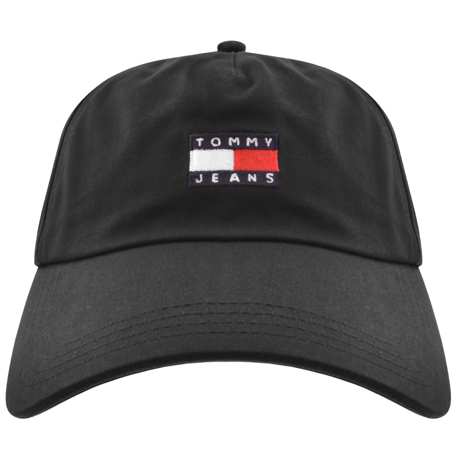 Tommy Jeans Heritage Core Cap Black | Mainline Menswear